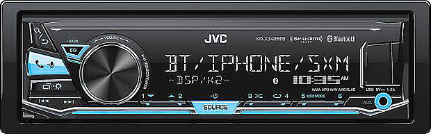 GREATER VALUE IN TRUCKER STEREO JVC KD-X350BTS