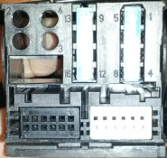 Peterbilt semi truck radio & harness